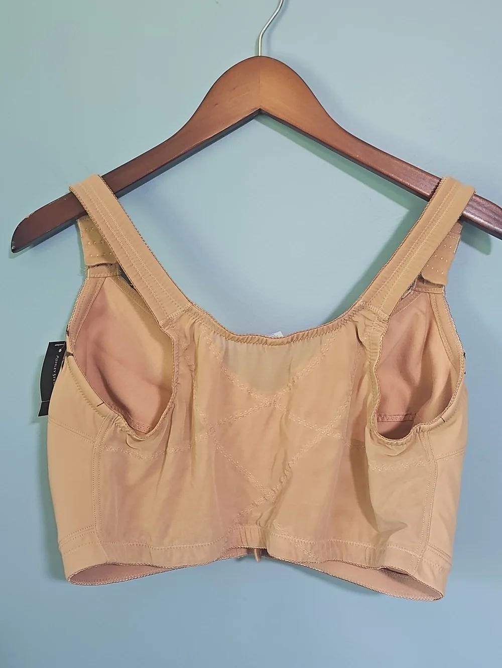 NWT Ashley Stewart Plus Size Full Coverage Nude Bra Size 44DDD